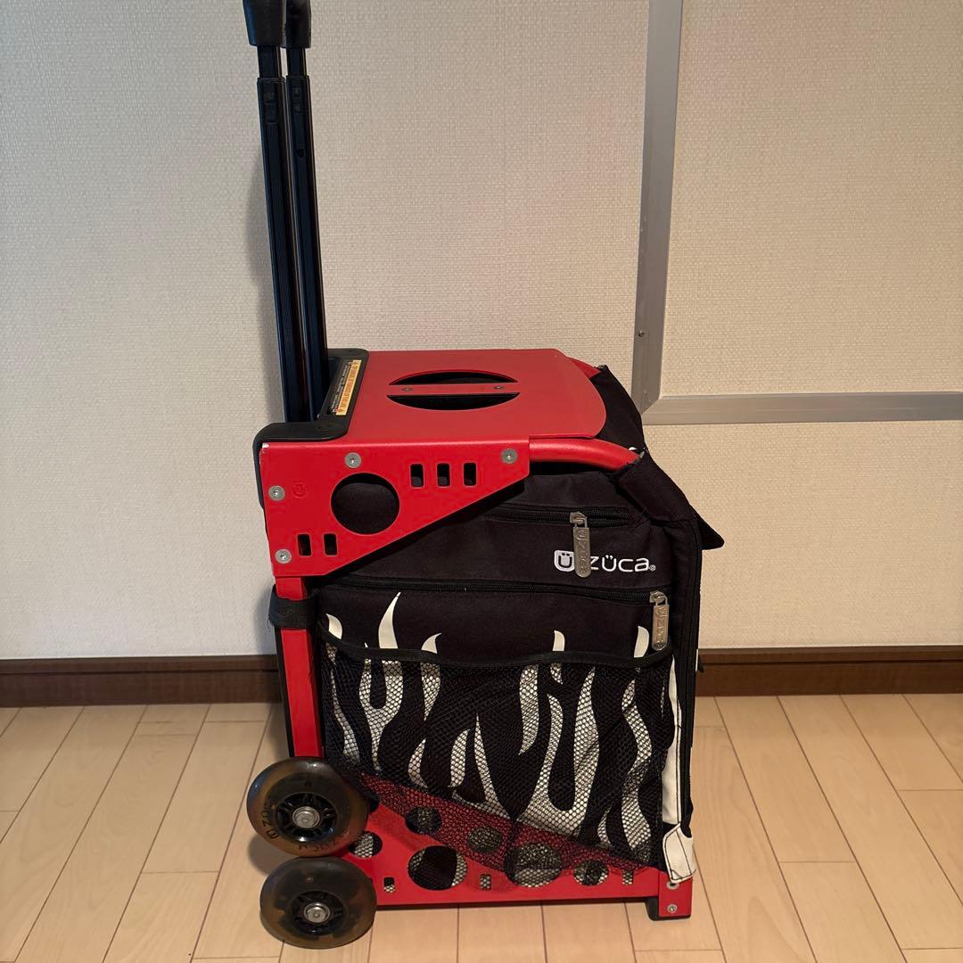 züca キャリーカート 炎デザイン