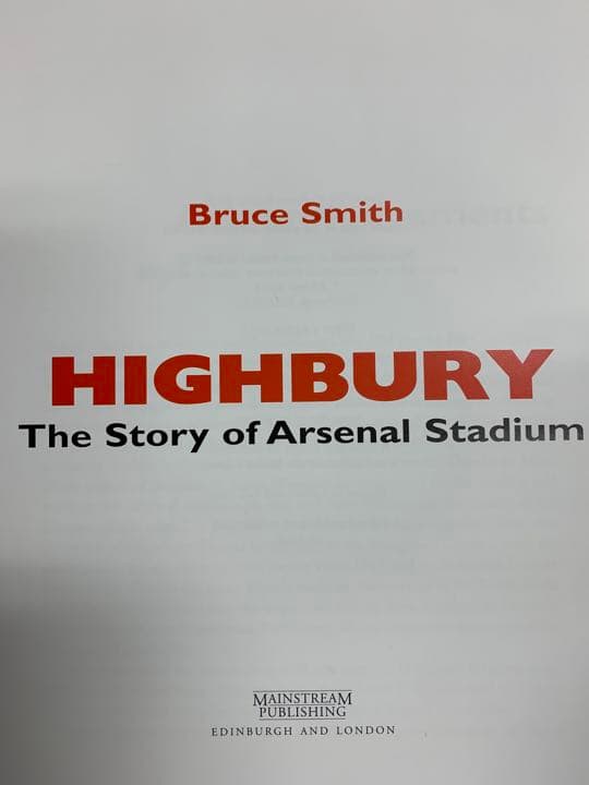 入手困難\"HIGHBURY＂TheStory ofArsenal Stadium