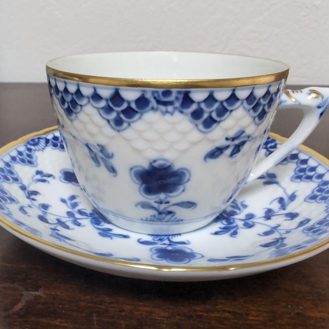 北欧　ビングオーグレンダール B＆G カップ＆ソーサー アンティーク