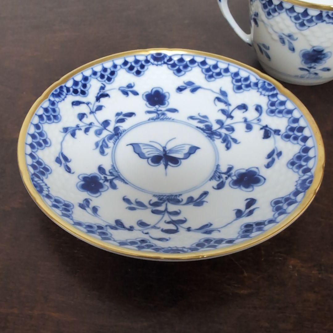 北欧　ビングオーグレンダール B＆G カップ＆ソーサー アンティーク