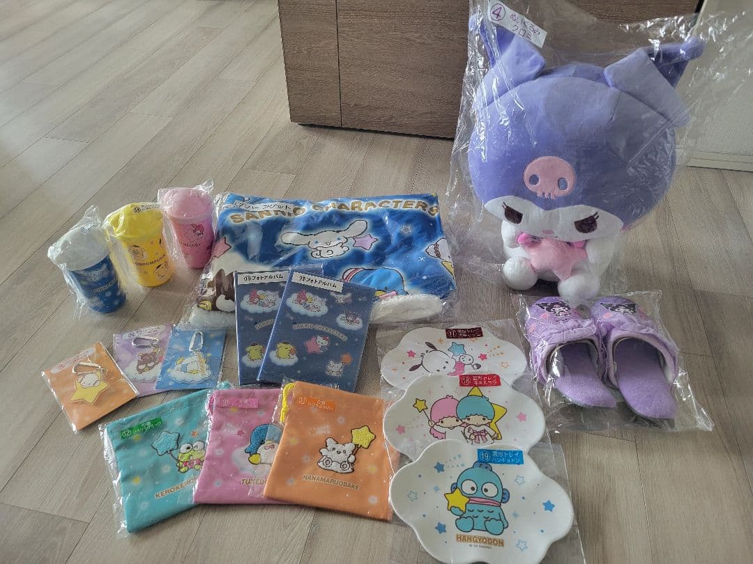 サンリオ1番くじ　景品　ぬいぐるみ