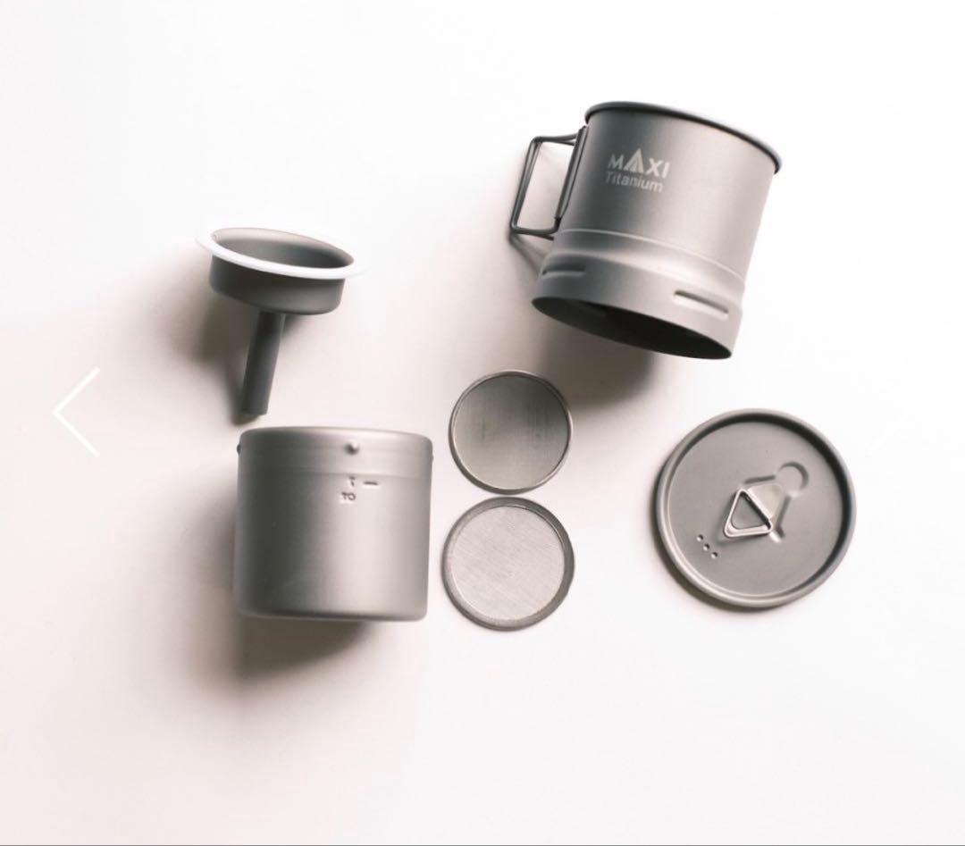 チタンコーヒーメーカー200ml MAXI SAM COFFEE MAKER