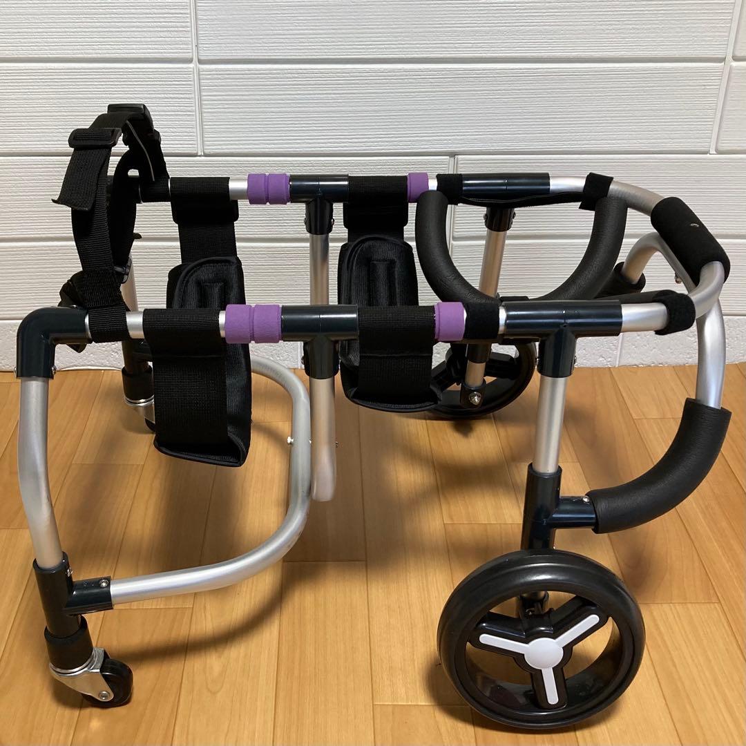 milk☺︎ページ■中型犬用4輪　犬の車椅子　犬の歩行器　+オプション