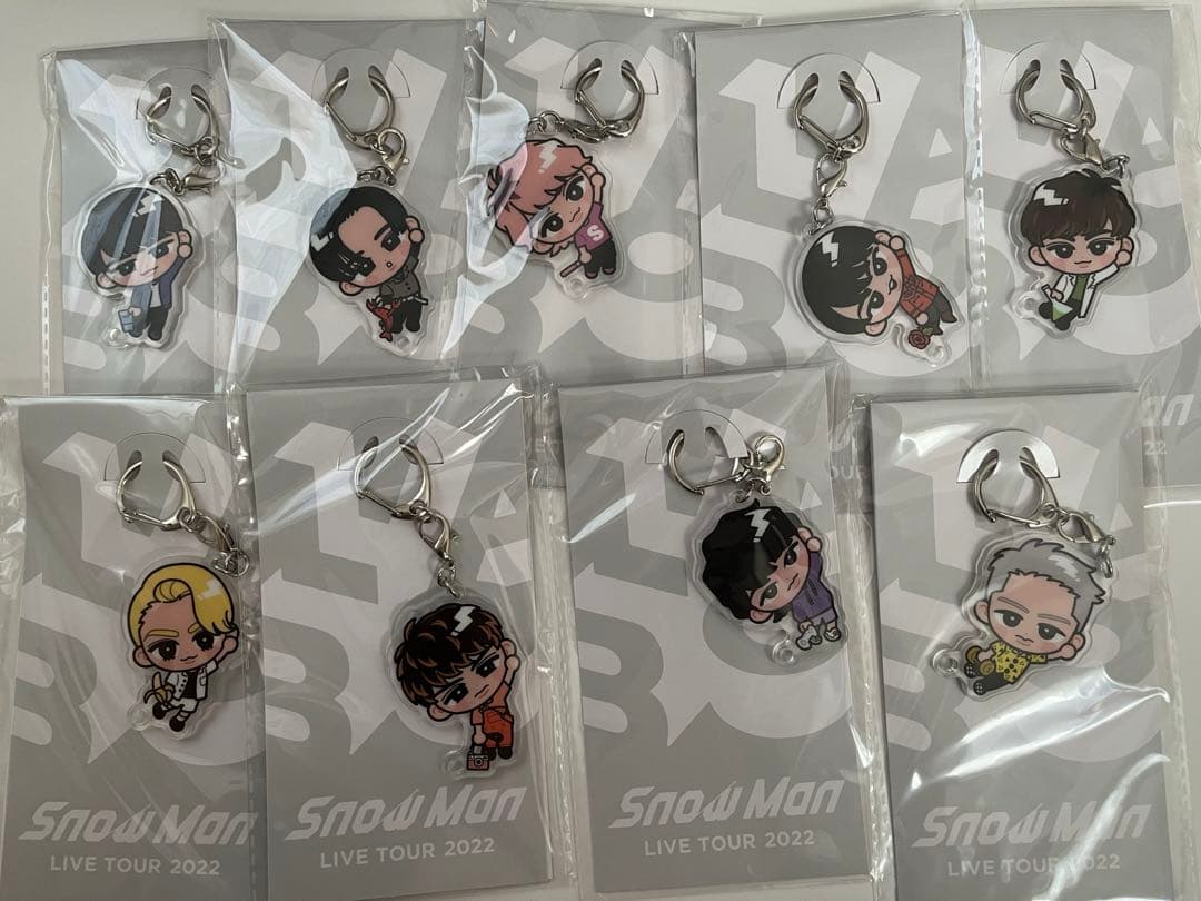 新品未開封　すのチル　キーホルダー　9個　 Man