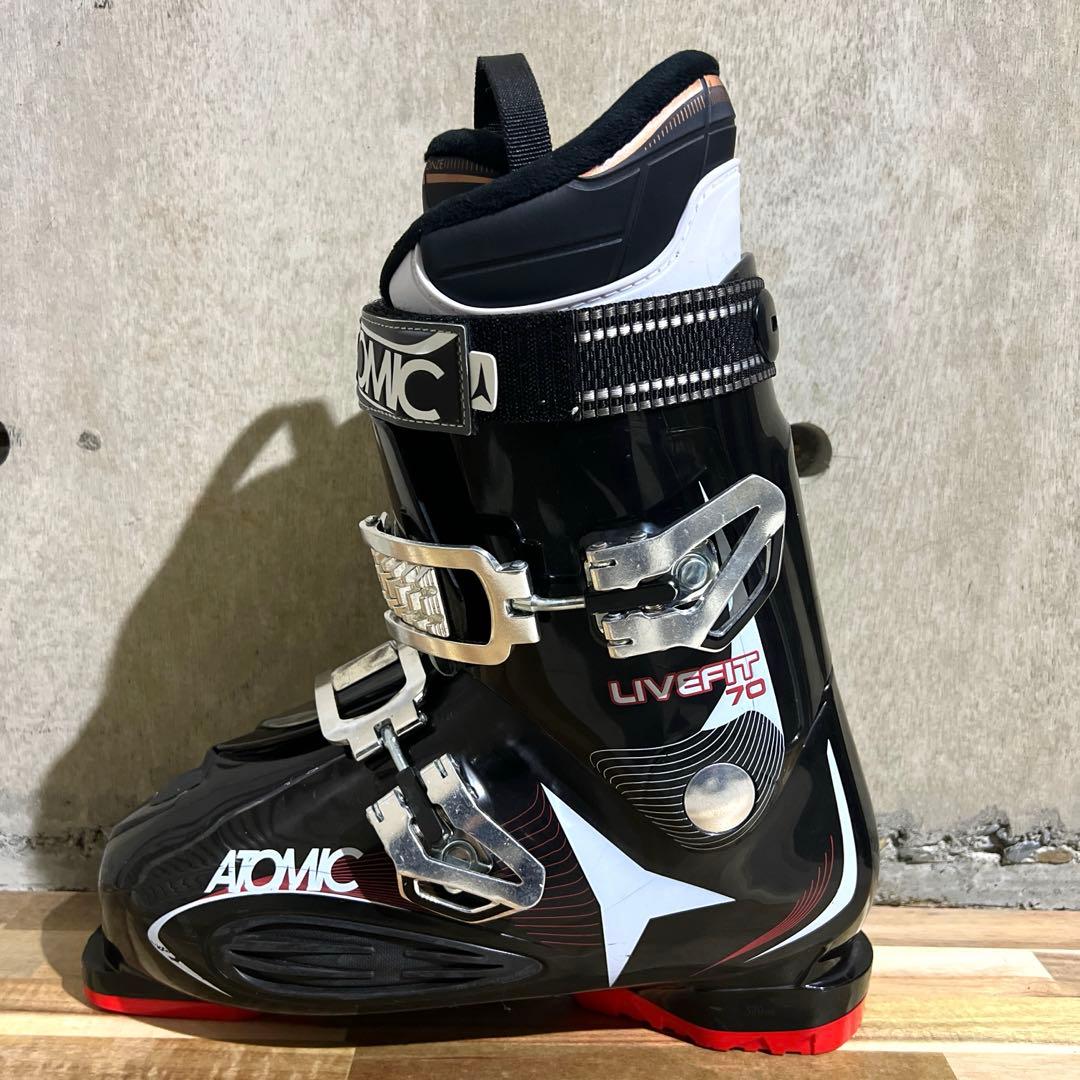 ATOMIC スキーブーツ 28.5cm ブラック 赤ソール