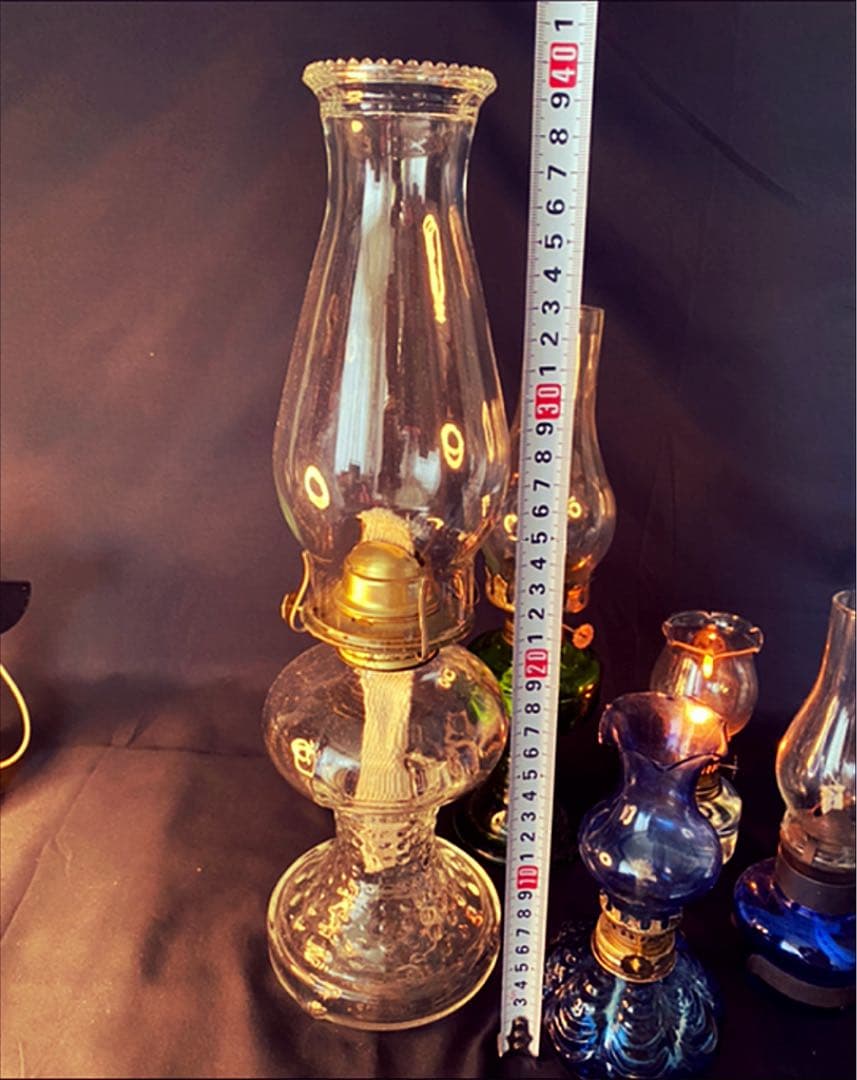 オイルランプ　アンティーク　箱入り　新品