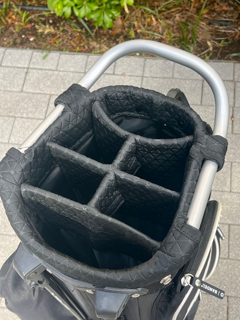 BANDEL バンデル　スタンド式キャディバッグ　ヘッドカバー4個セット