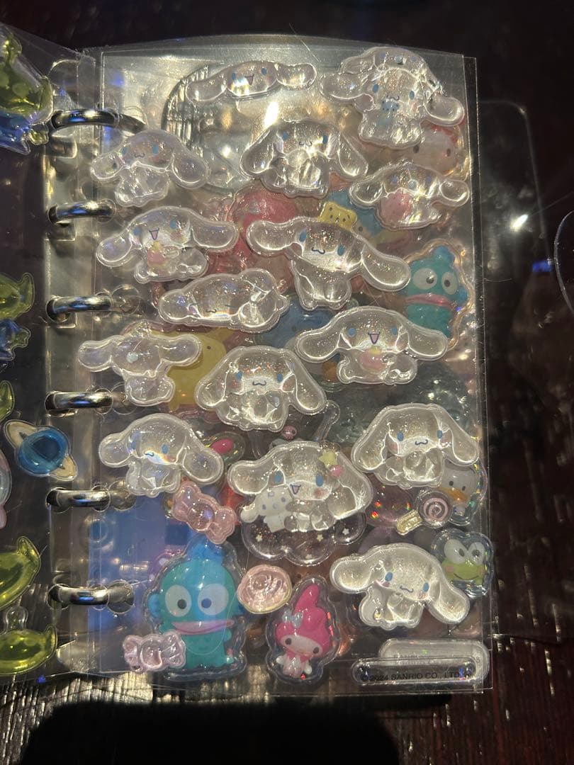 シール帳 完成品 全てボンボンシール