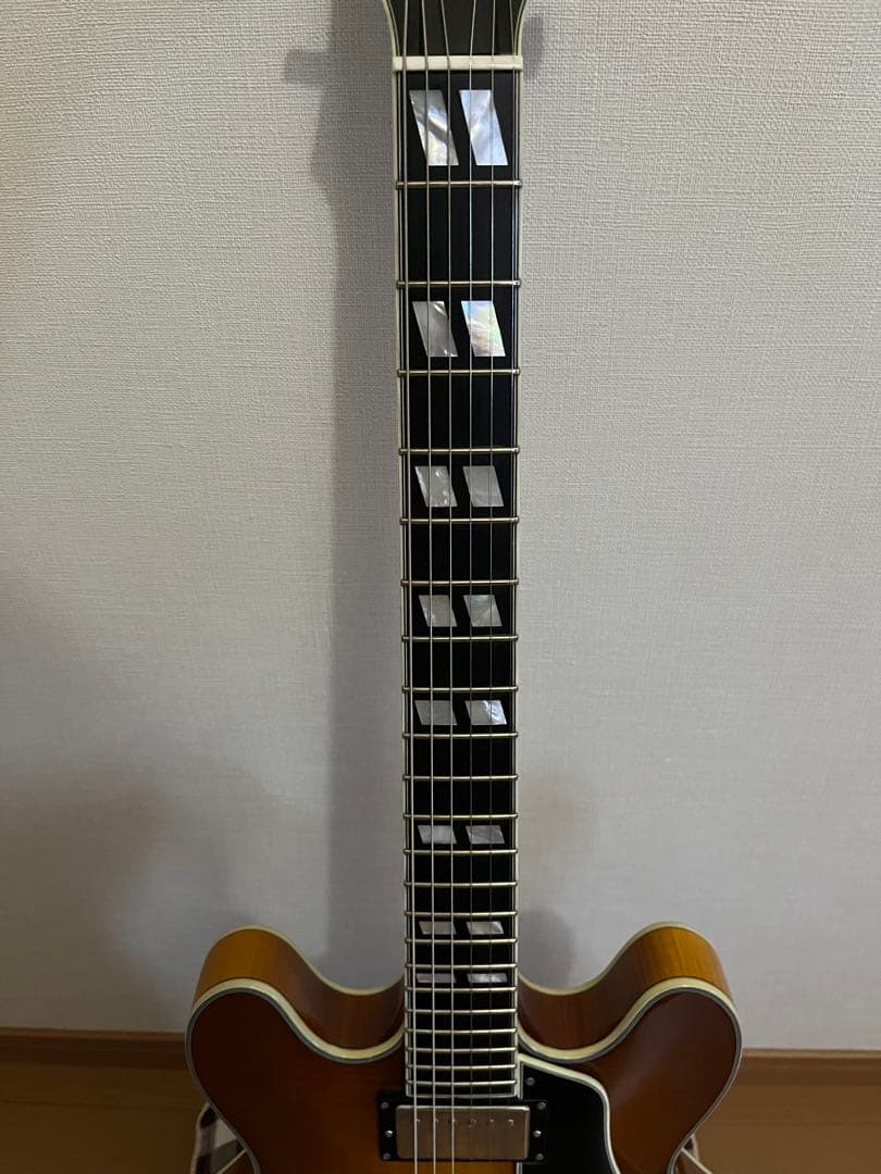 Eastman T486 Gold Burst セミアコ イーストマン