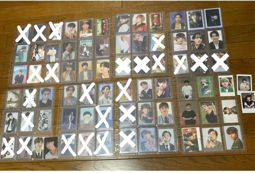 BTS テヒョン テテ トレカ ミニフォト 51枚まとめ売り