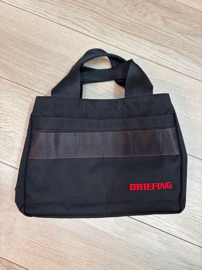 BRIEFING カードバッグ　黒　限定ゴルフエフォートコラボ