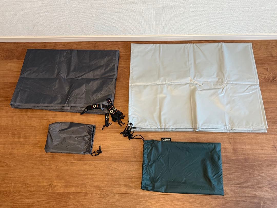 オガワ ステイシーST-ⅡとPVCマルチシートとテントシートの3点セット