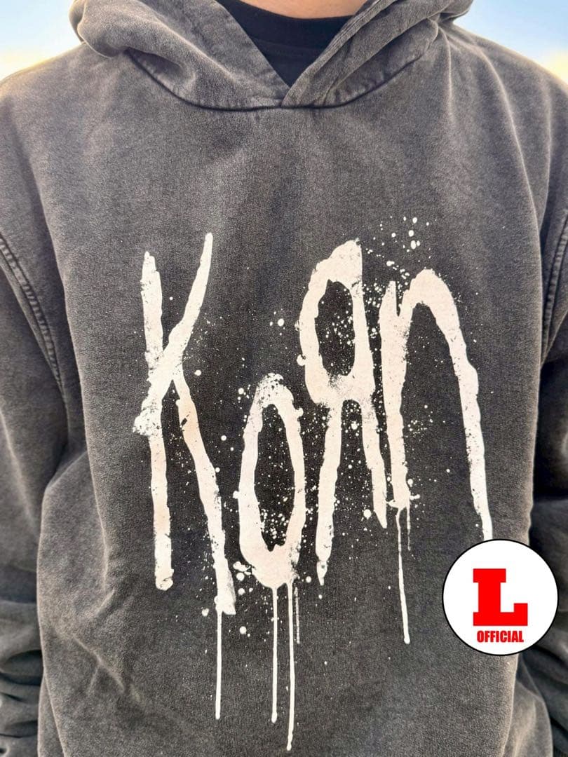 新品未使用 KORN / Still A Freak プルオーバーパーカー L