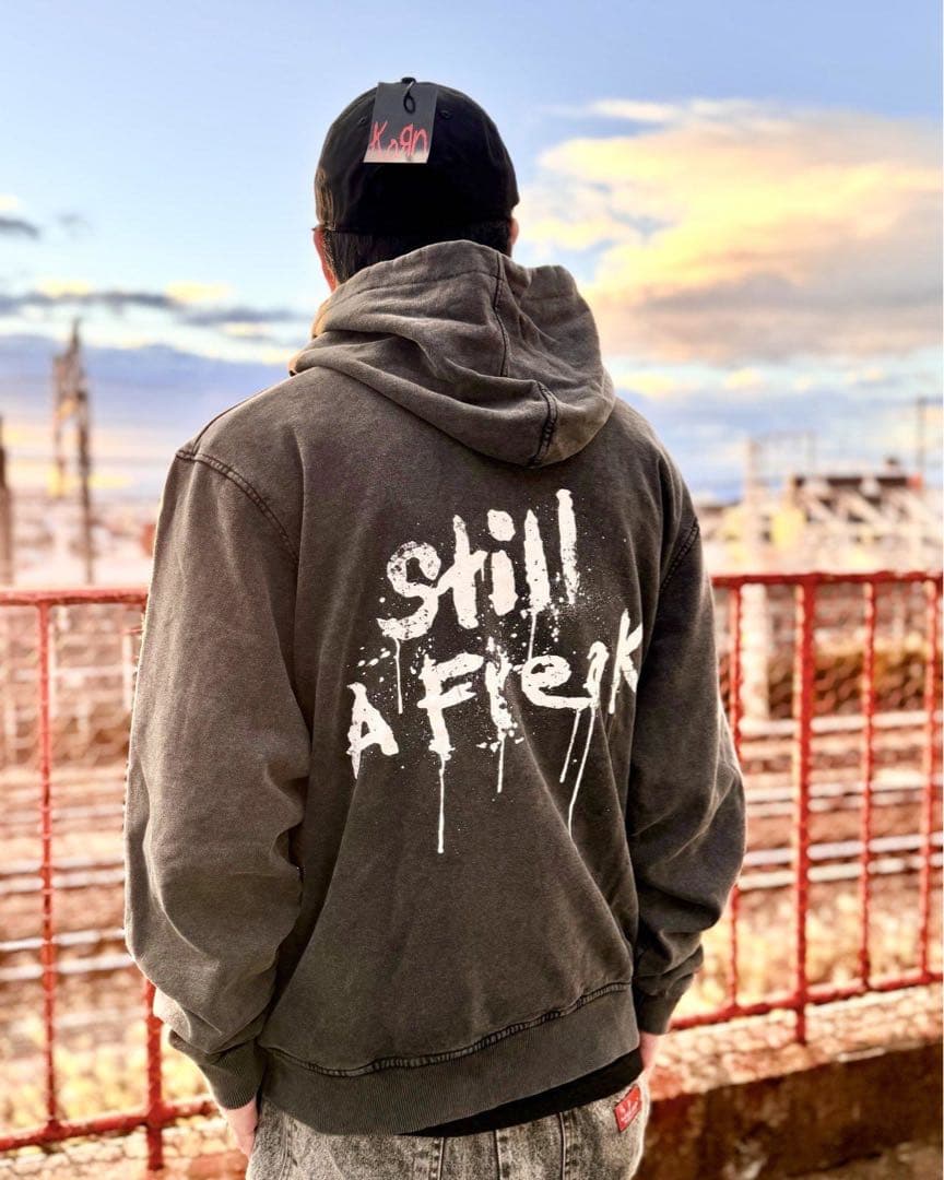 新品未使用 KORN / Still A Freak プルオーバーパーカー L