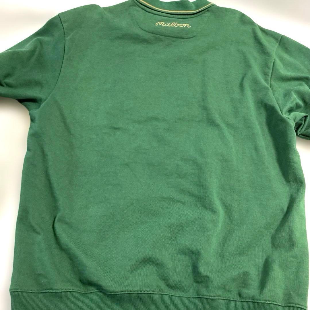 ＊マルボンゴルフ (Malbon Golf) 襟付きスウェットシャツ　トレーナー