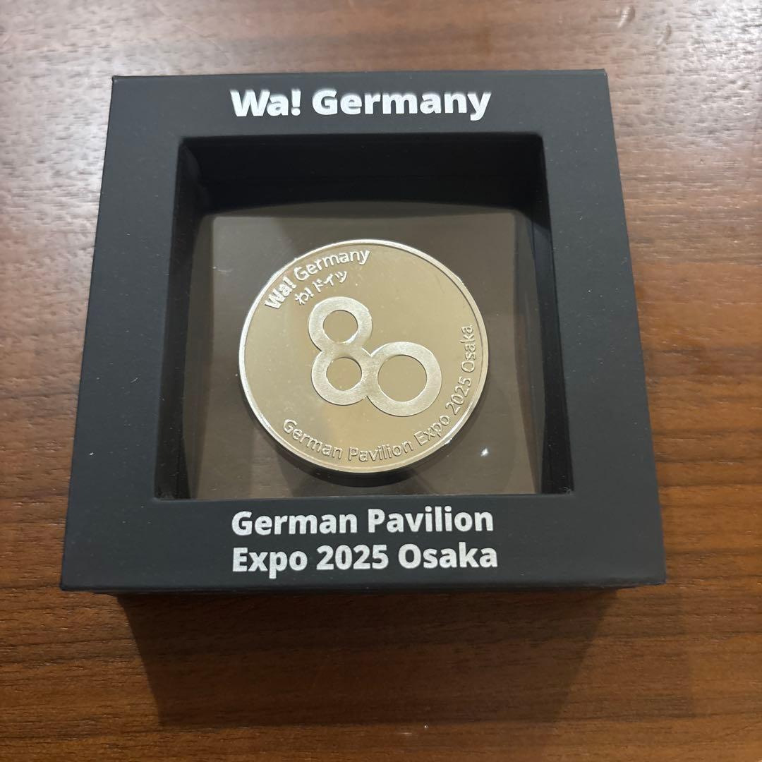 非売品 ドイツパビリオン 記念メダル 紙袋付Expo 万博 サーキュラーちゃん