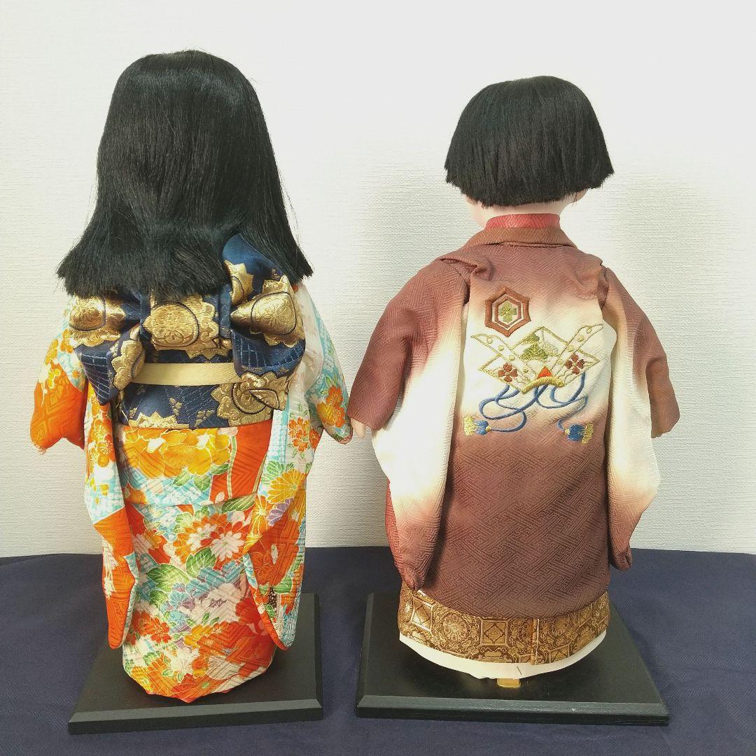 市松人形 ２体セット