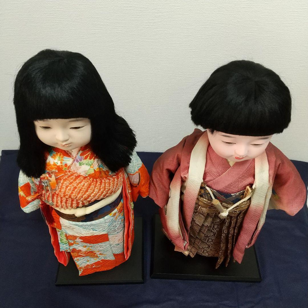 市松人形 ２体セット