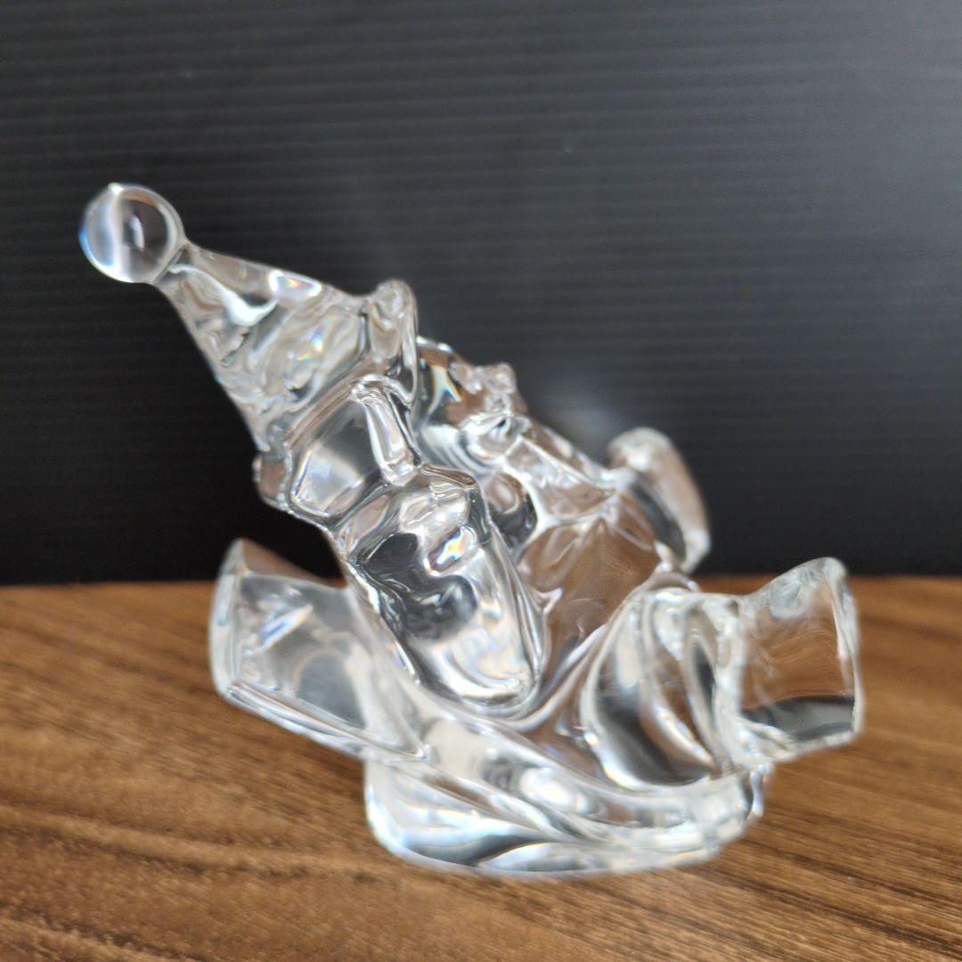 Baccarat バカラ ソリに乗る サンタクロース フィギュア