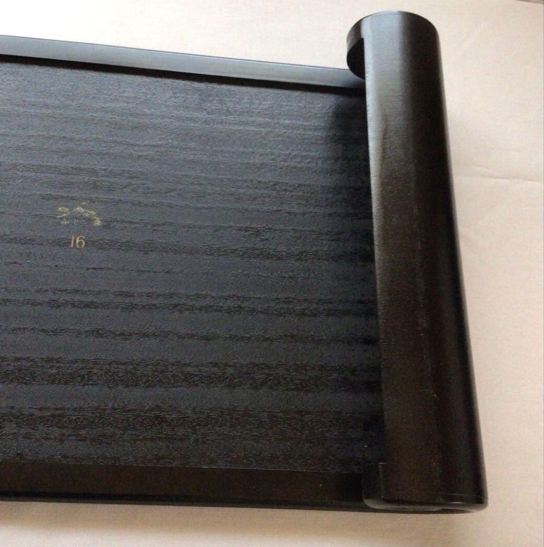 (ふじ印16号)唐木紫檀　花台　巻き足　本漆塗り　茶道具　盆栽台　ビンテージ品