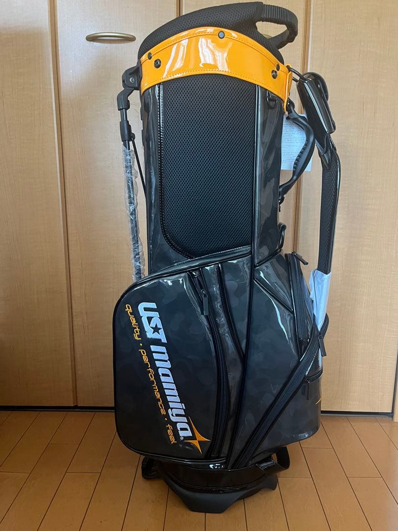 【新品】マミヤ UST Mamiyaオリジナル スタンド型 キャディバッグ