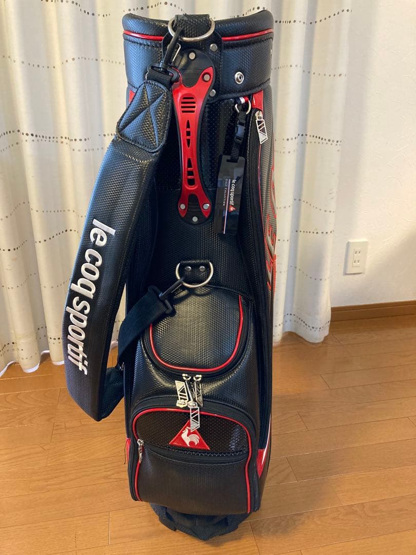 送料無料　ルコックスポルティフ　キャディバッグ　ゴルフバッグ　ルコック