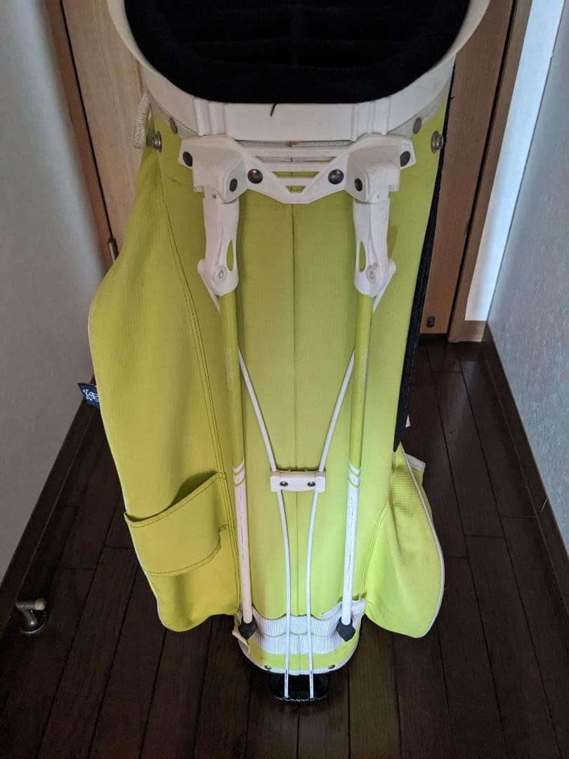 パーリーゲイツ スタンドゴルフバッグ イエロー