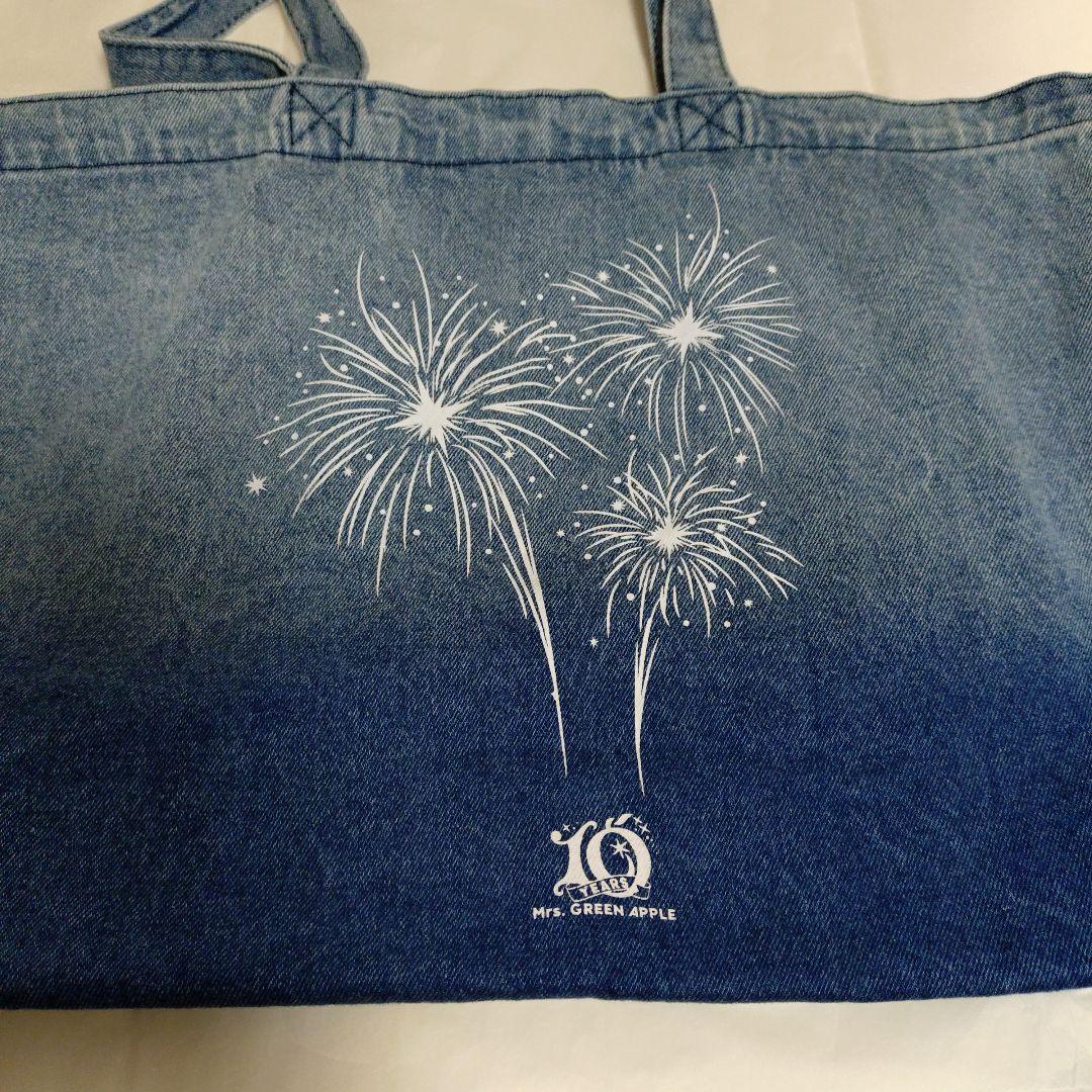 ミセスグリーンアップル　フィヨルド　デニムトートバッグ