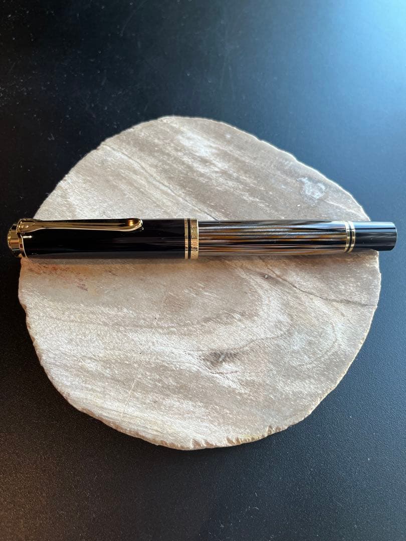 【新品未使用保証書付き】ペリカン スーべレーン M800 茶縞