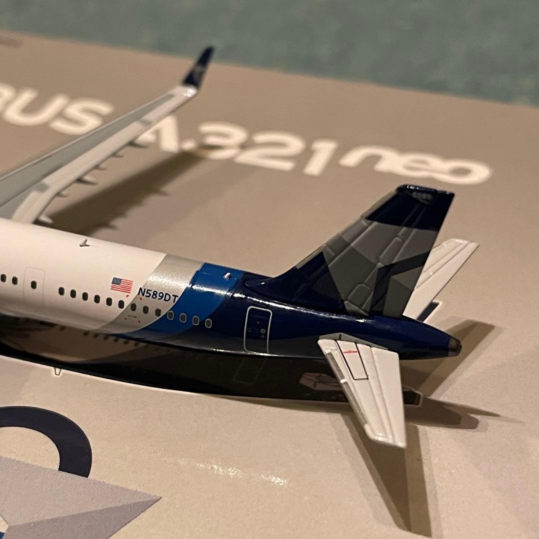 DELTA A321neo デルタ航空 100周年 エアーバス NG 1:400