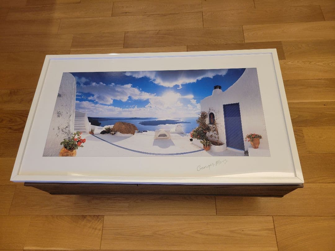 絵画　ギリシャ　スペイン　海　アート