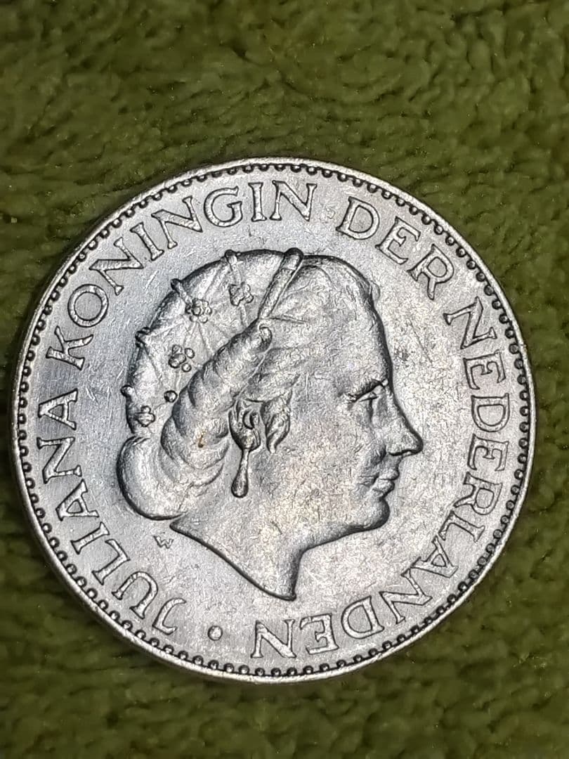 hab025 オランダ 1966年 1G 、2009年 ５ユーロ 銀貨 セット