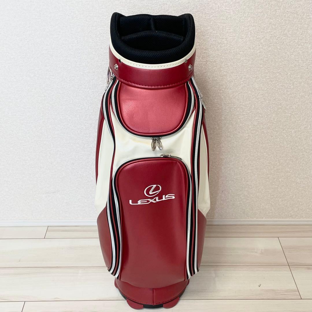 LEXUS キャディバッグ　レッド