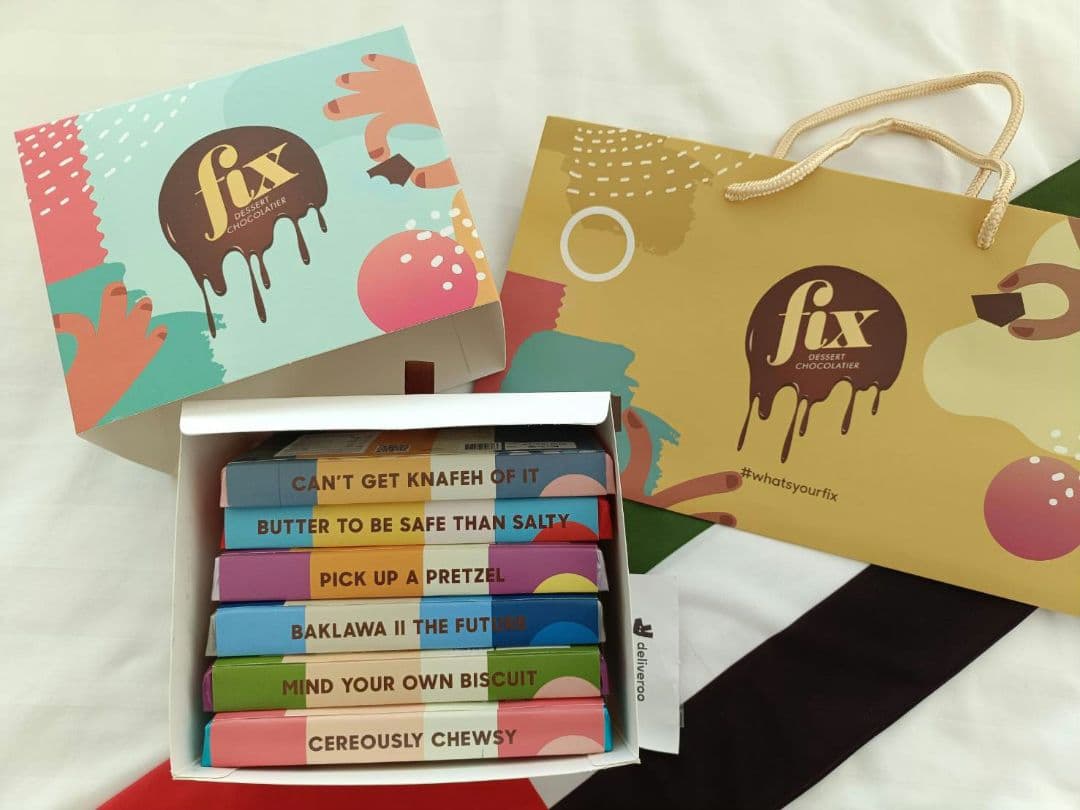 Fix Dessert ドバイチョコレート 6種類箱入り ピスタチオ フィックス