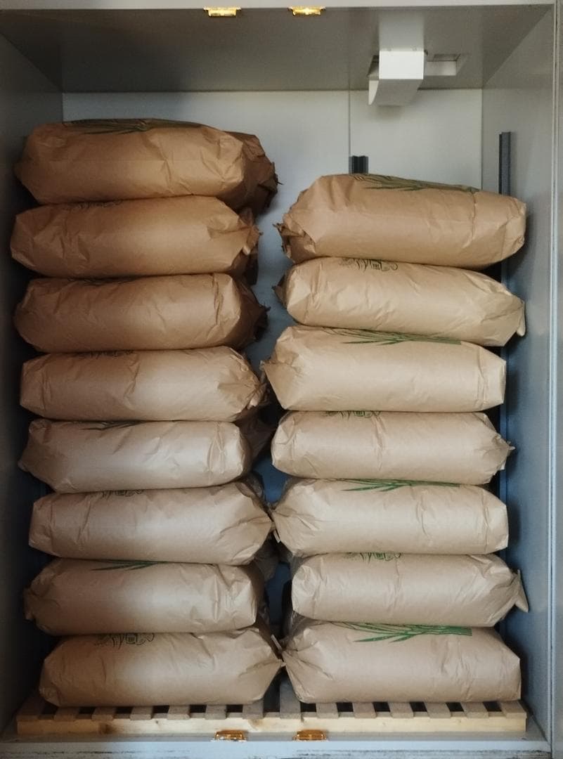 ひとめぼれ　精米10㎏　7年産　宮城県　柿渋袋　送料込　農家直送　米　10キロ