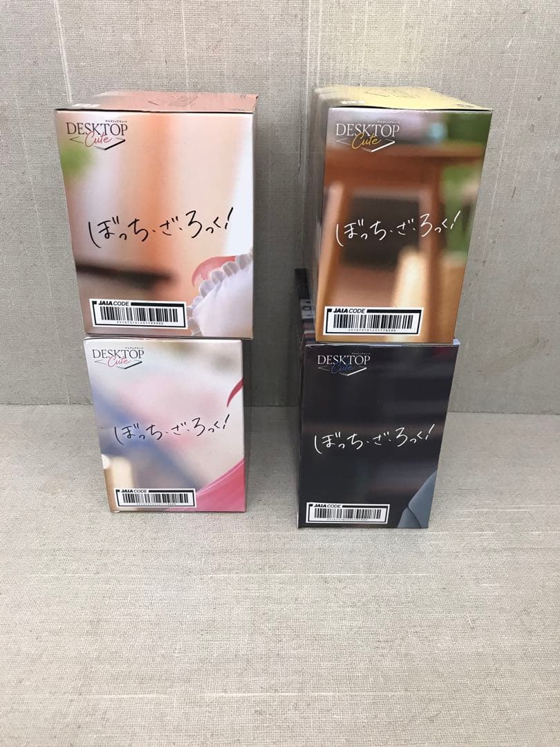 未開封品　『ぼっち・ざ・ろっく！』 Desktop Cute フィギュア　4点