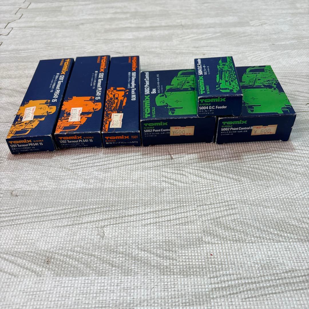 鉄道模型？TOMIX、KATO車両系レール他セット【傷 箱破れ ケース破損あり】