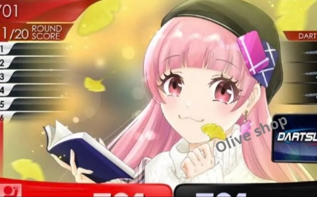 ダーツライブカード ステッカー シール ペルソナ 画面色々セット ビール ダーツ