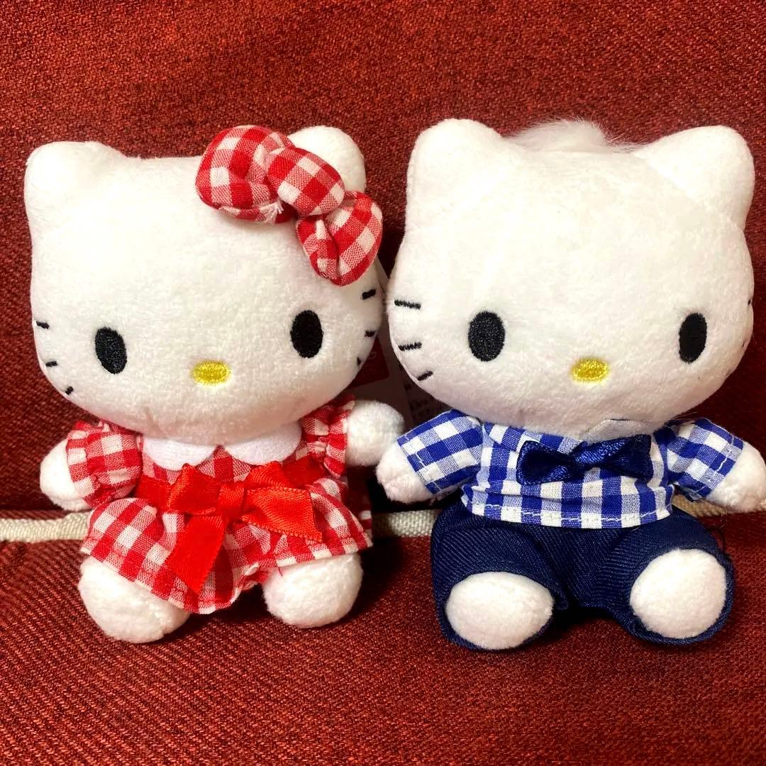 ＊ サンリオ　キティ　ダニエル　ぬいぐるみ　マスコット　キーホルダー　2019年