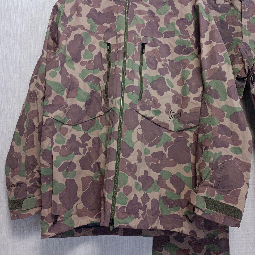 BURTON　AK 3L HOVER　カモフラ　上下　L