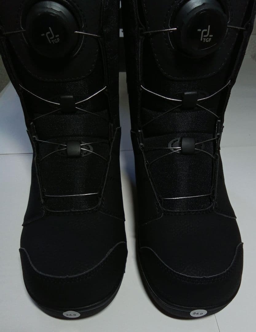 新未使用/JOYRIDE TGFシステム スノーボードブーツ/BLK/24cm