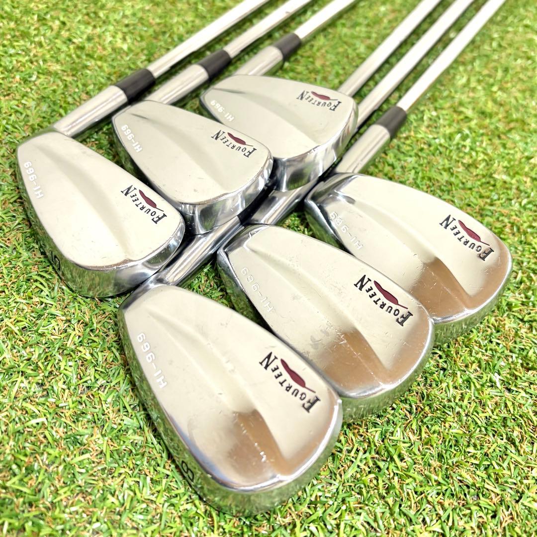 名器｜フォーティーン　HI-969 メンズ　中空アイアン　6本セット　DG