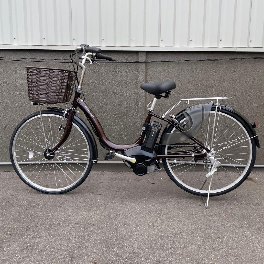 ヤマハ電動アシスト自転車26インチ 12.3Ahブラウン
