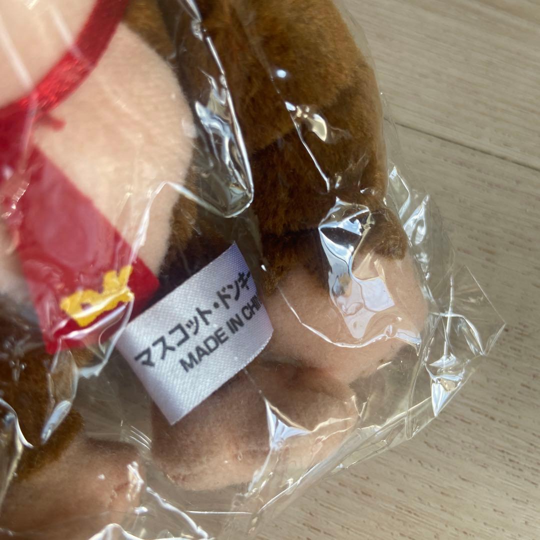 ドンキーコング　マスコットドンキー　ぬいぐるみ　レトロ　タカラ　当時物　未使用