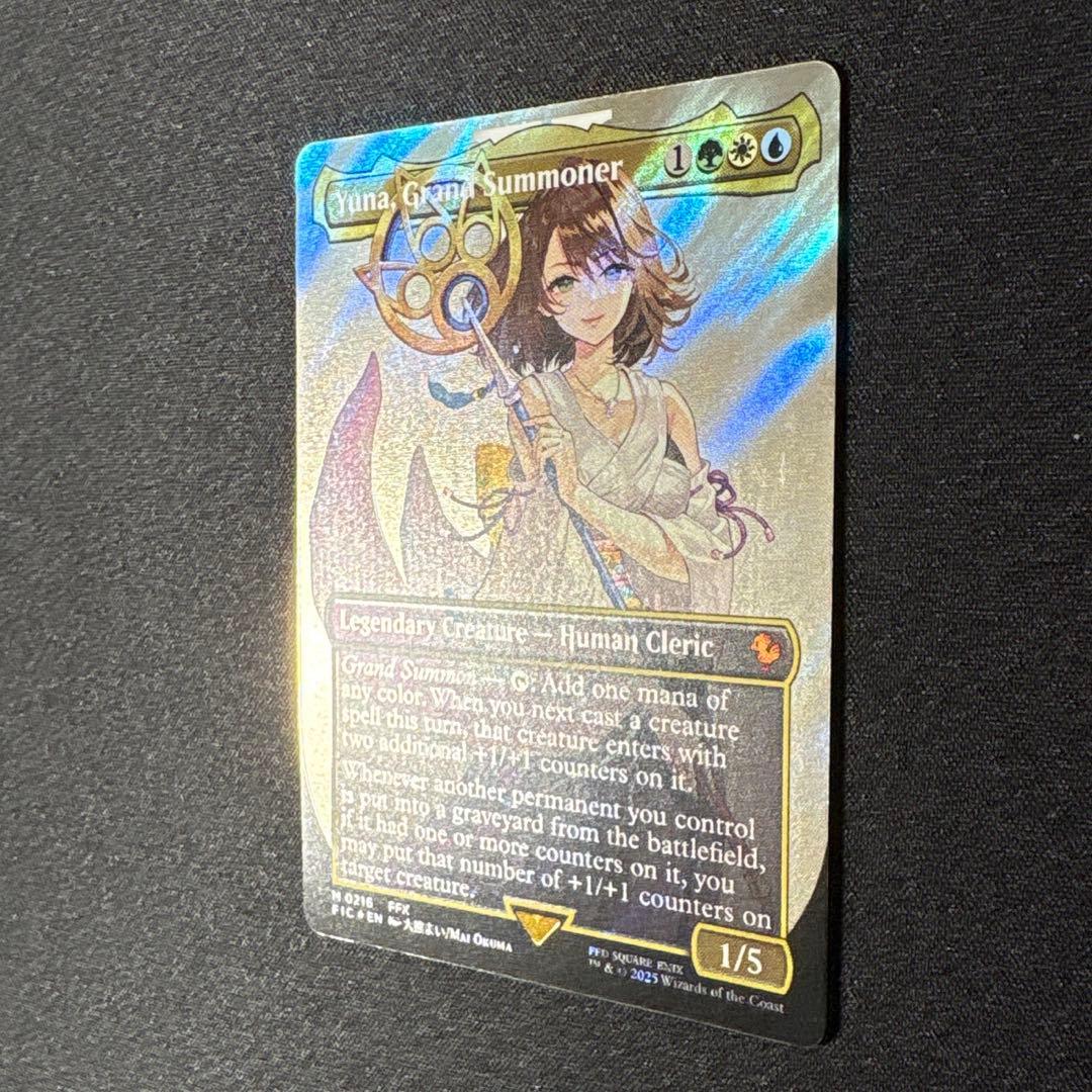 MTG 大召喚士、ユウナ　サージfoil　英語版