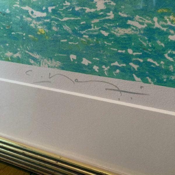 フランス 作家クロード マヌキャン作*37/170部 限定 リトグラフ サイン入