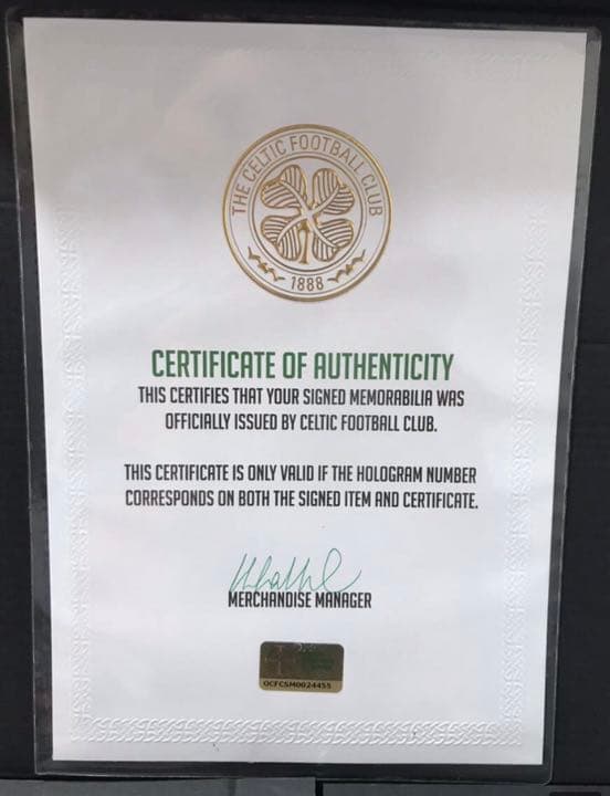 セルティック 21-22 選手 直筆 サインボール 古橋 ジョタ