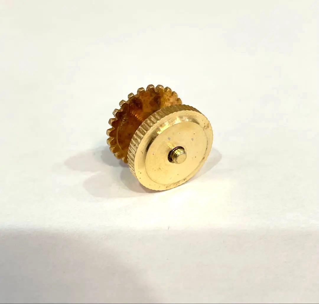 K18 刻印 ダイヤモンド 国際ロータリー ピンバッジ 襟章 重量3.5g