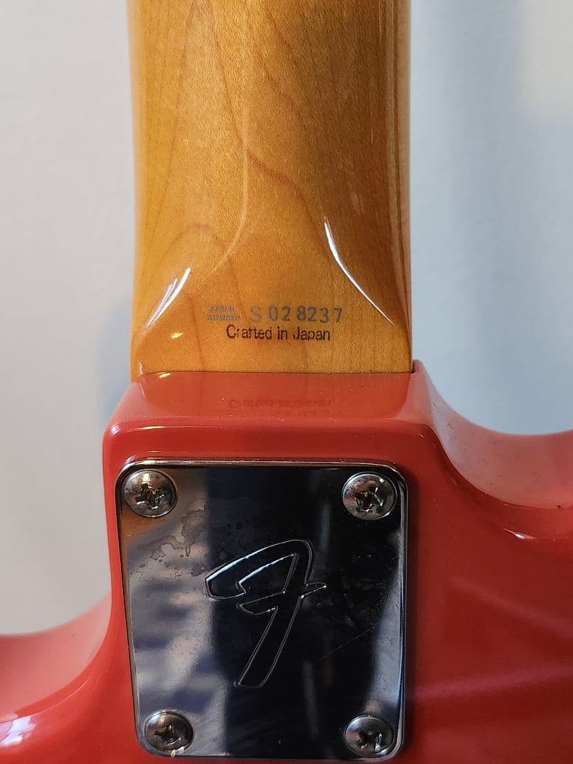 Fender Mustang Bass レッド 美品。