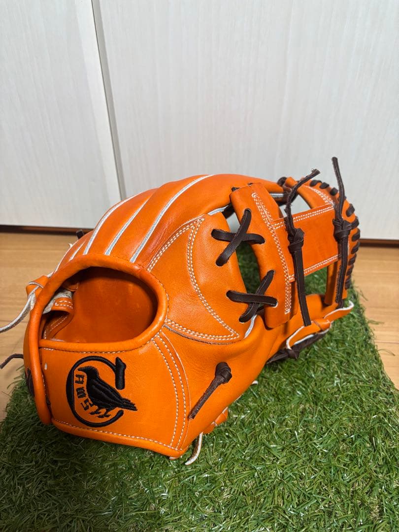 硬式用　日本製　CAWS 内野手　リアルフォーム型付け